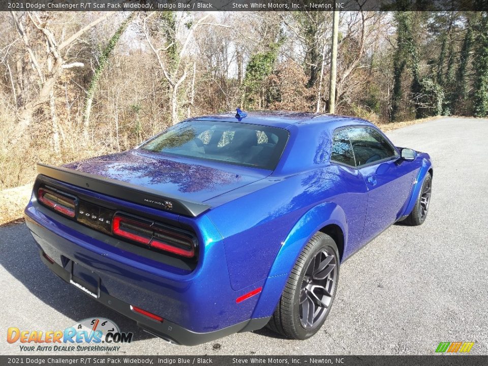 2021 Dodge Challenger R/T Scat Pack Widebody Indigo Blue / Black Photo #6