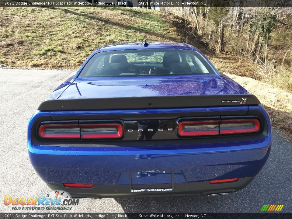 2021 Dodge Challenger R/T Scat Pack Widebody Indigo Blue / Black Photo #7