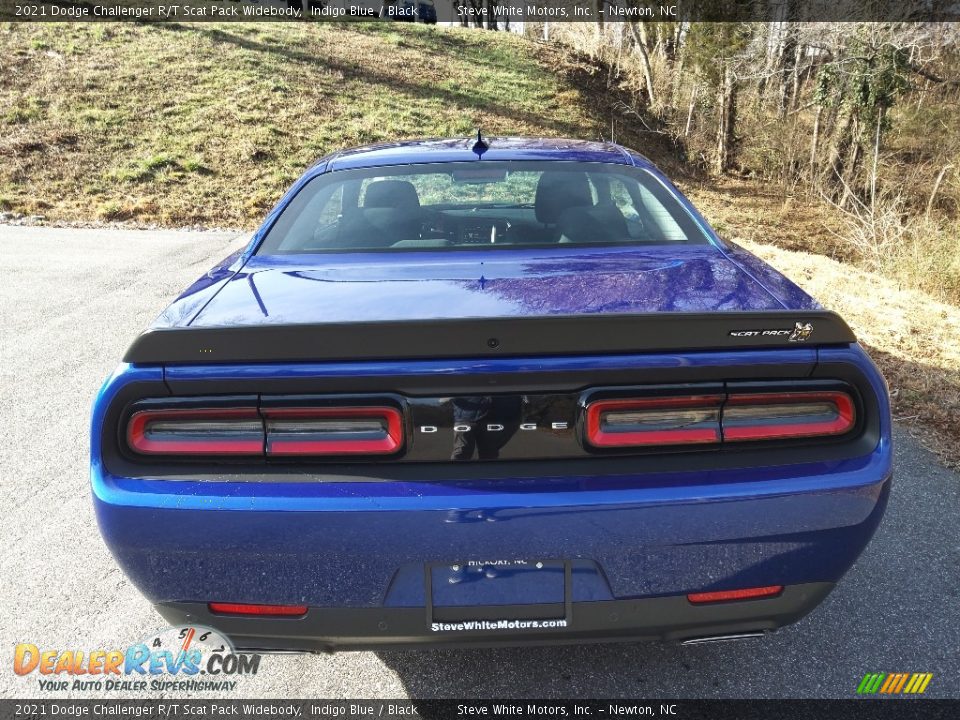 2021 Dodge Challenger R/T Scat Pack Widebody Indigo Blue / Black Photo #7