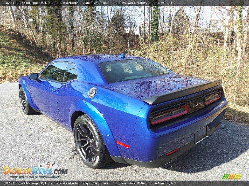 2021 Dodge Challenger R/T Scat Pack Widebody Indigo Blue / Black Photo #8