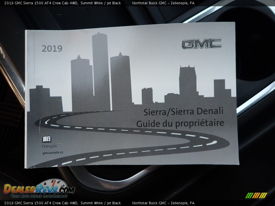 2019 GMC Sierra 1500 AT4 Crew Cab 4WD Summit White / Jet Black Photo #29