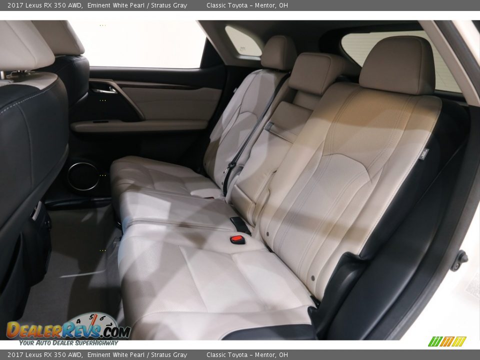 2017 Lexus RX 350 AWD Eminent White Pearl / Stratus Gray Photo #20