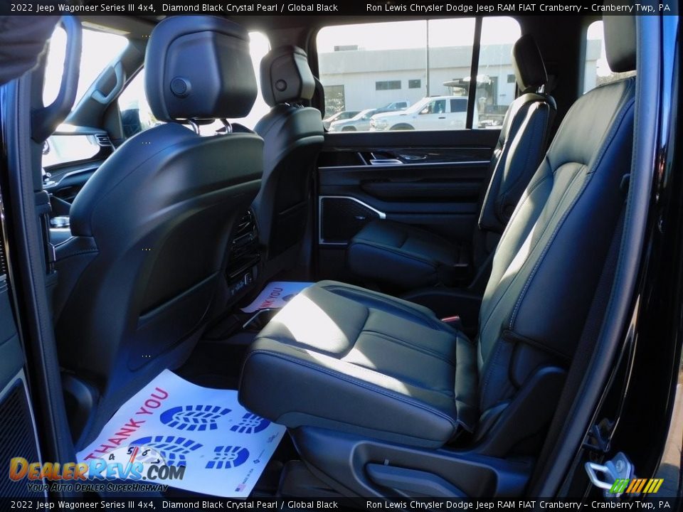 Rear Seat of 2022 Jeep Wagoneer Series III 4x4 Photo #12