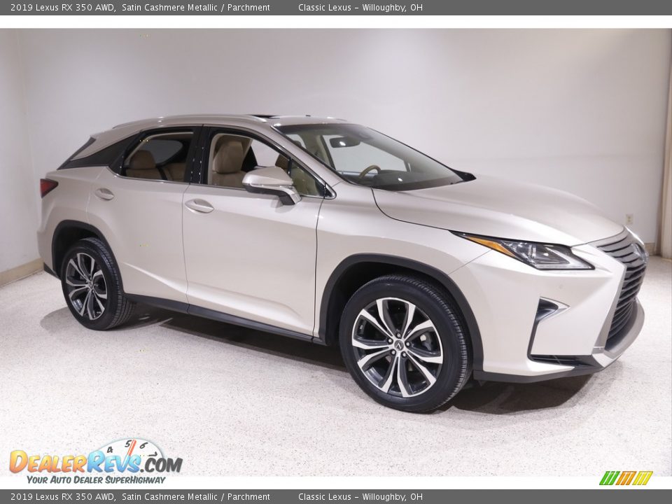 2019 Lexus RX 350 AWD Satin Cashmere Metallic / Parchment Photo #1