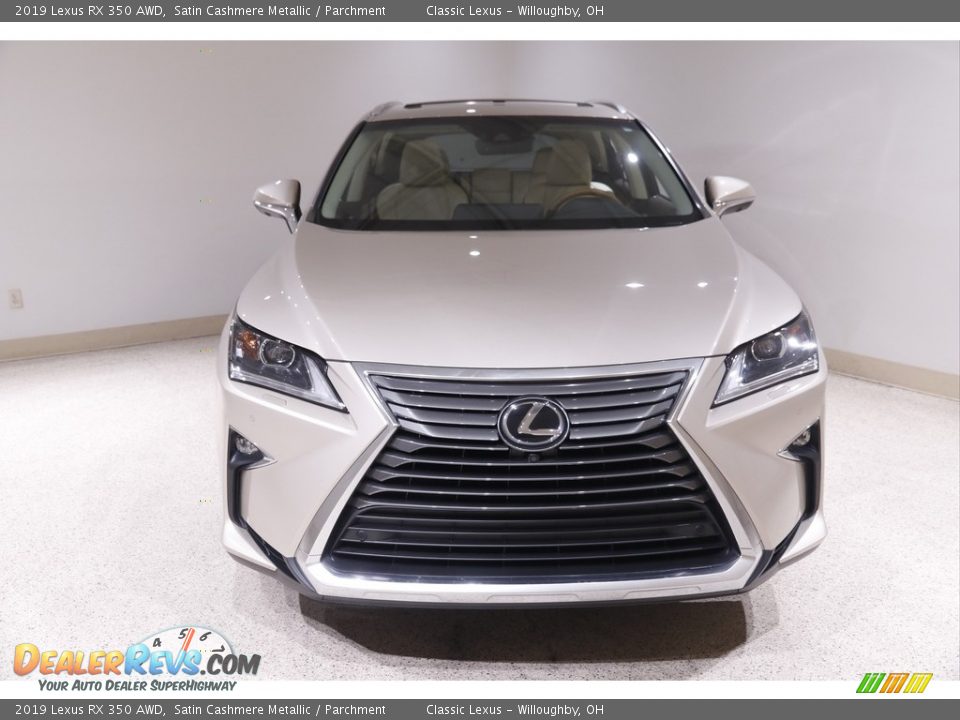 2019 Lexus RX 350 AWD Satin Cashmere Metallic / Parchment Photo #2