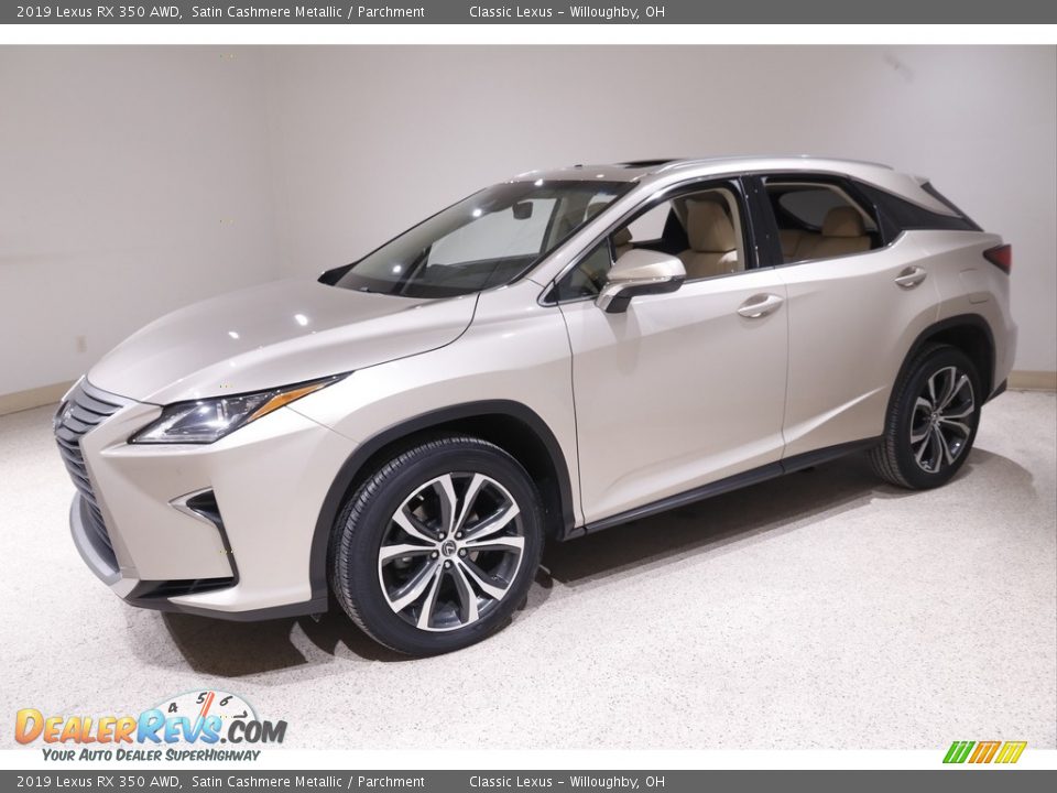 2019 Lexus RX 350 AWD Satin Cashmere Metallic / Parchment Photo #3