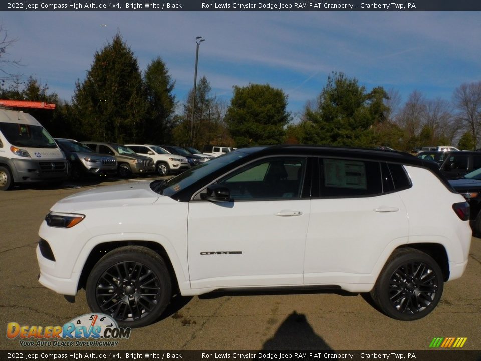 2022 Jeep Compass High Altitude 4x4 Bright White / Black Photo #9