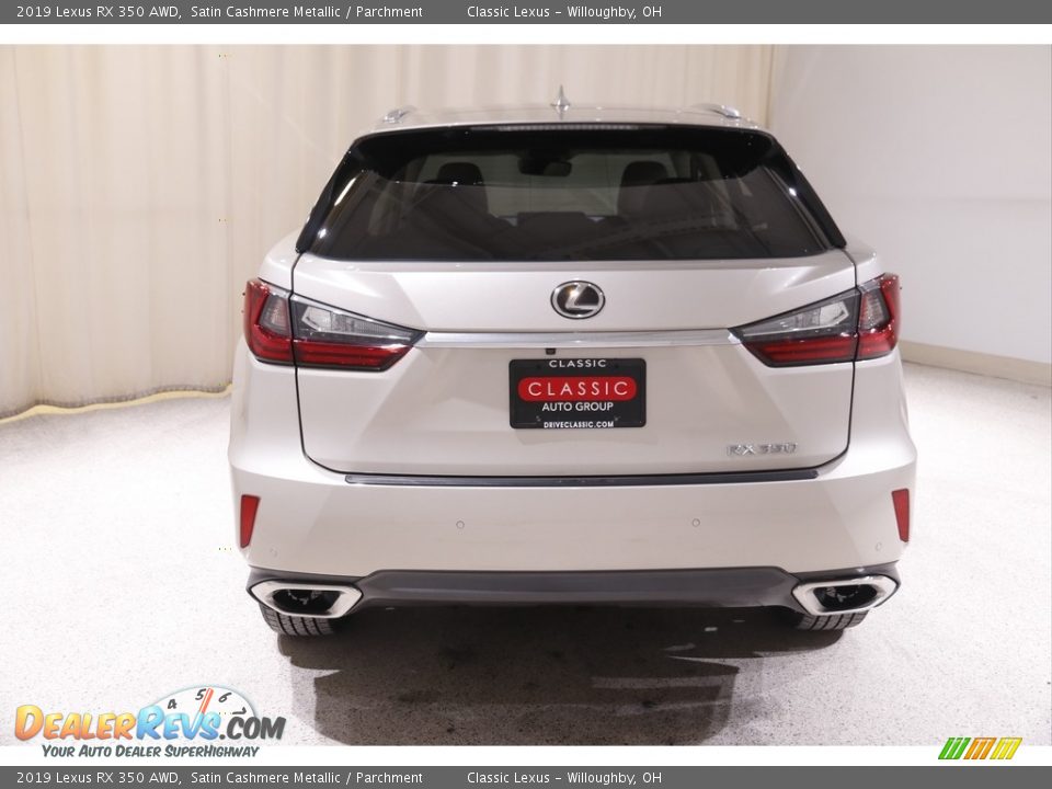 2019 Lexus RX 350 AWD Satin Cashmere Metallic / Parchment Photo #21