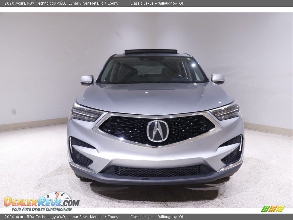 2020 Acura RDX Technology AWD Lunar Silver Metallic / Ebony Photo #2