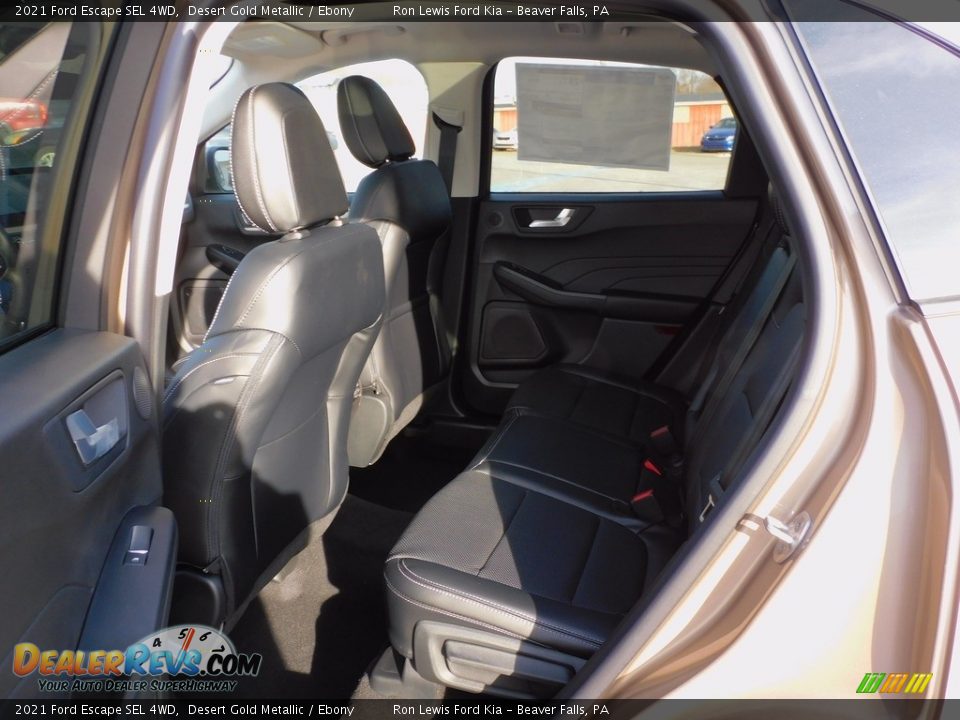 2021 Ford Escape SEL 4WD Desert Gold Metallic / Ebony Photo #12