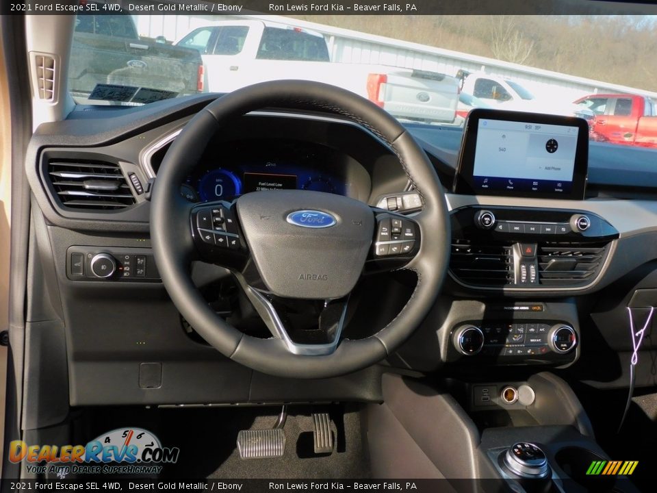 2021 Ford Escape SEL 4WD Desert Gold Metallic / Ebony Photo #13