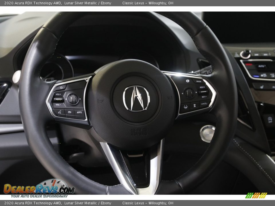2020 Acura RDX Technology AWD Steering Wheel Photo #7