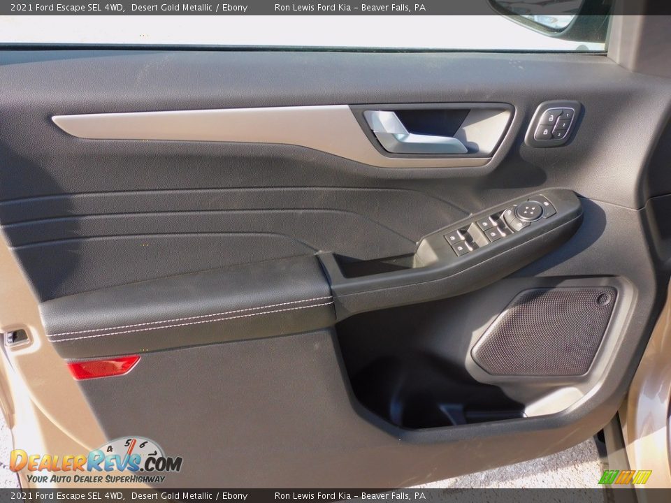 2021 Ford Escape SEL 4WD Desert Gold Metallic / Ebony Photo #14