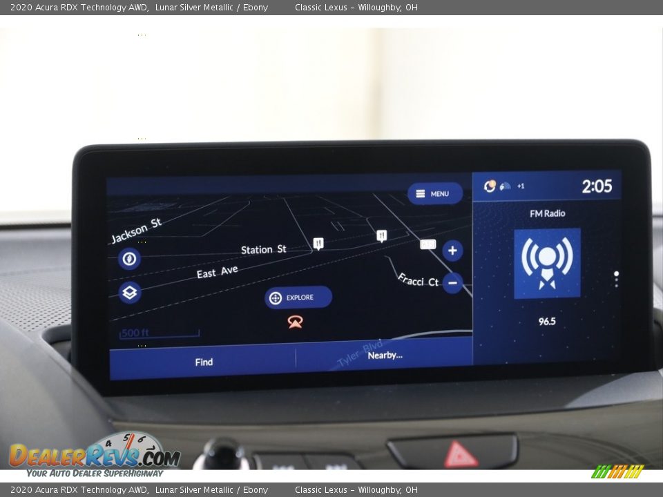 Navigation of 2020 Acura RDX Technology AWD Photo #11