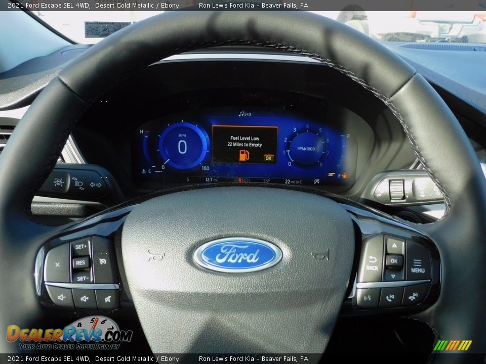2021 Ford Escape SEL 4WD Desert Gold Metallic / Ebony Photo #19