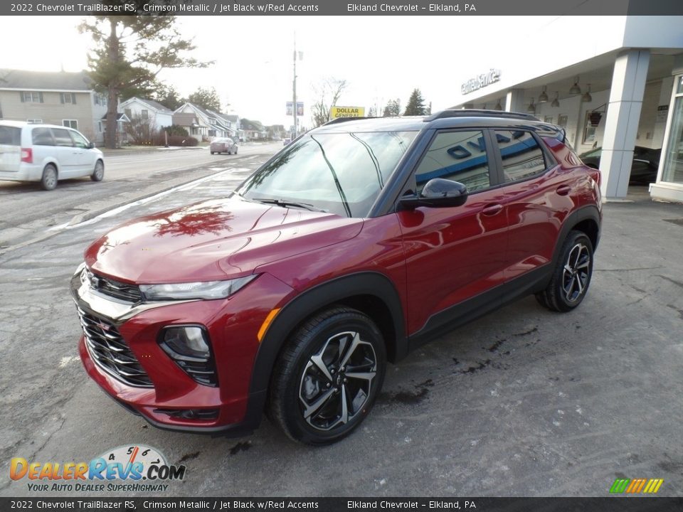 Front 3/4 View of 2022 Chevrolet TrailBlazer RS Photo #1