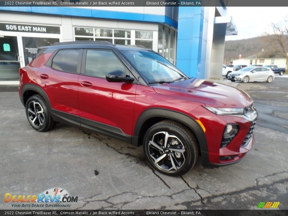 2022 Chevrolet TrailBlazer RS Crimson Metallic / Jet Black w/Red Accents Photo #5