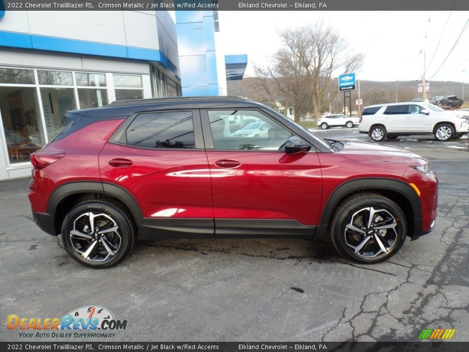 Crimson Metallic 2022 Chevrolet TrailBlazer RS Photo #6