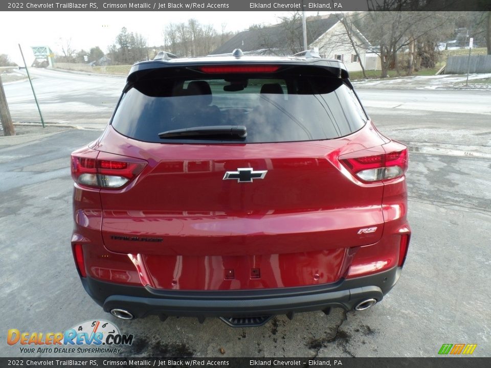 2022 Chevrolet TrailBlazer RS Crimson Metallic / Jet Black w/Red Accents Photo #8