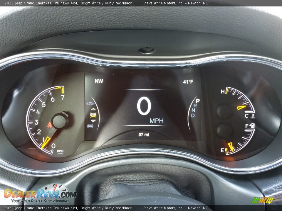 2021 Jeep Grand Cherokee Trailhawk 4x4 Gauges Photo #22