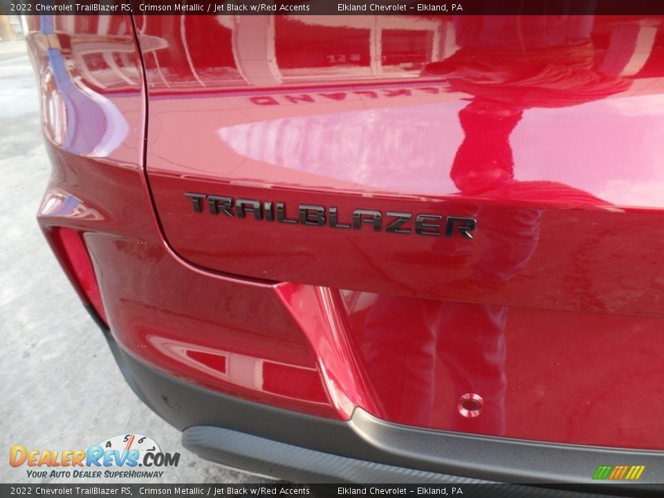 2022 Chevrolet TrailBlazer RS Crimson Metallic / Jet Black w/Red Accents Photo #12