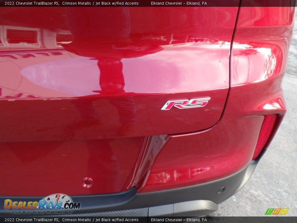 2022 Chevrolet TrailBlazer RS Crimson Metallic / Jet Black w/Red Accents Photo #13