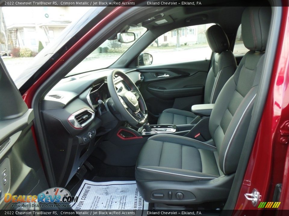 Front Seat of 2022 Chevrolet TrailBlazer RS Photo #18