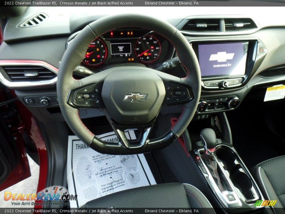 2022 Chevrolet TrailBlazer RS Steering Wheel Photo #22