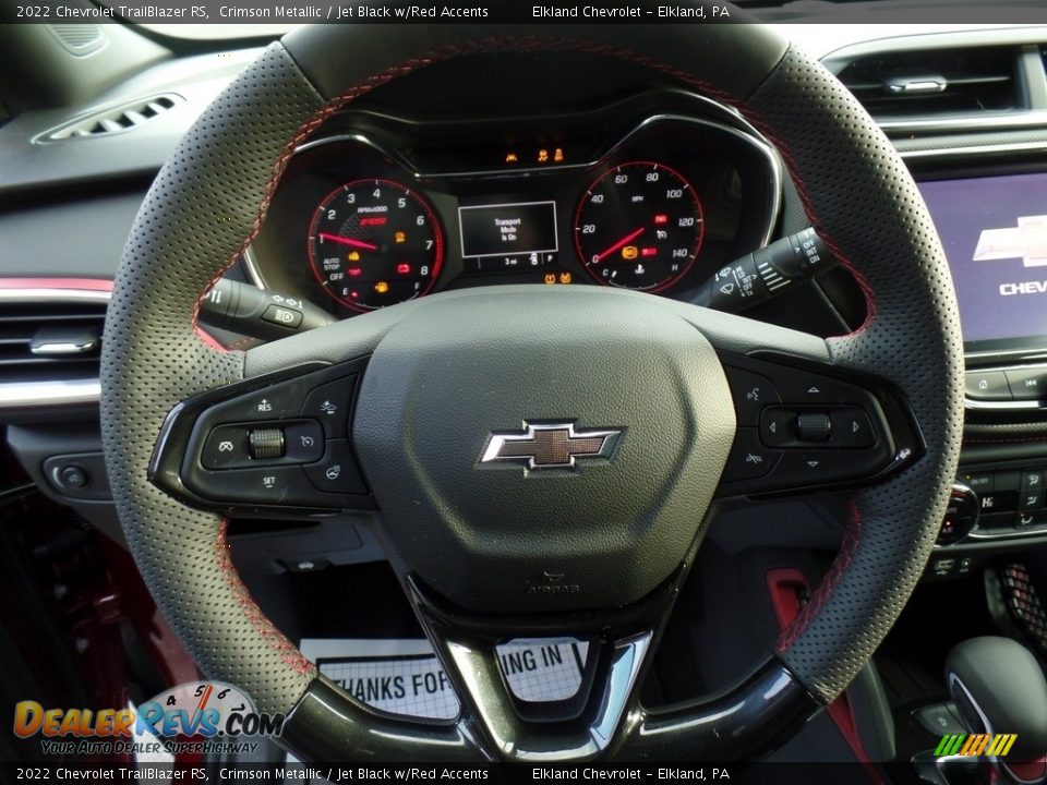 2022 Chevrolet TrailBlazer RS Steering Wheel Photo #23