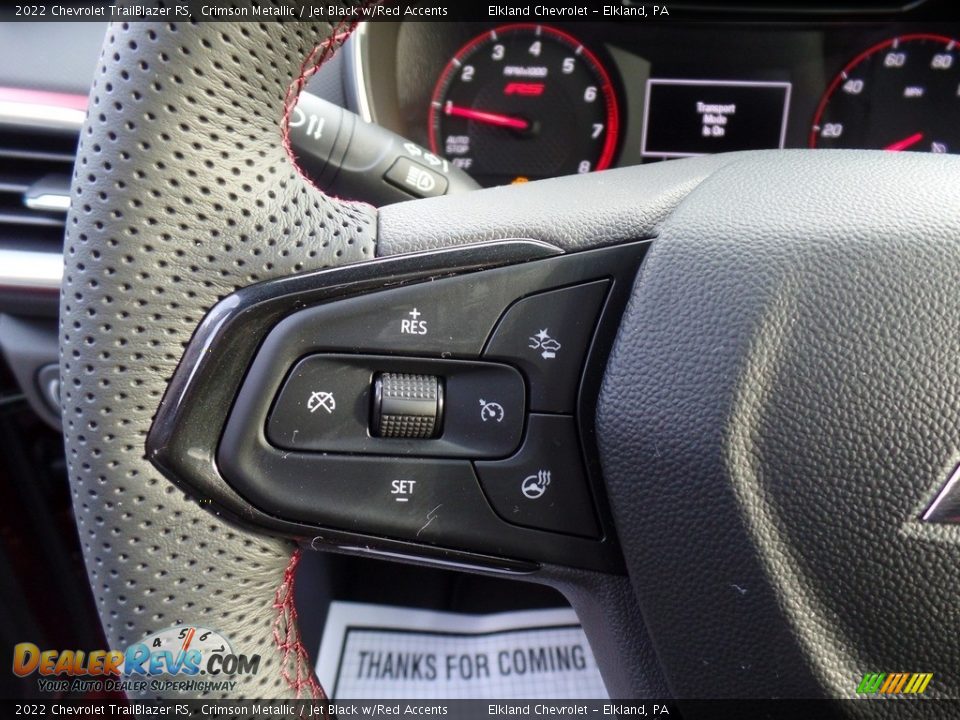 2022 Chevrolet TrailBlazer RS Steering Wheel Photo #25