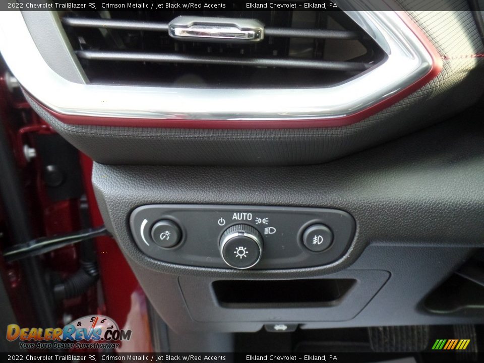 2022 Chevrolet TrailBlazer RS Crimson Metallic / Jet Black w/Red Accents Photo #26