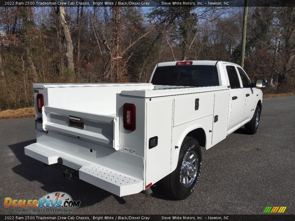 2022 Ram 2500 Tradesman Crew Cab Chassis Bright White / Black/Diesel Gray Photo #6