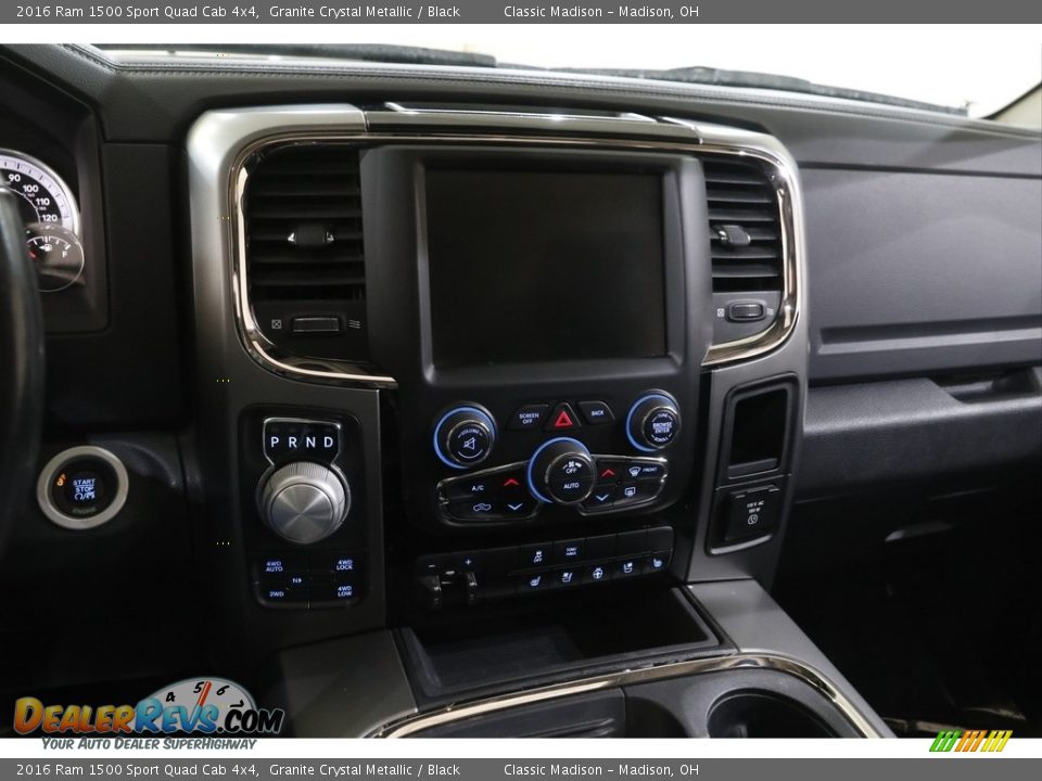 Controls of 2016 Ram 1500 Sport Quad Cab 4x4 Photo #9