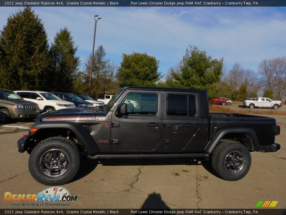 Granite Crystal Metallic 2022 Jeep Gladiator Rubicon 4x4 Photo #9