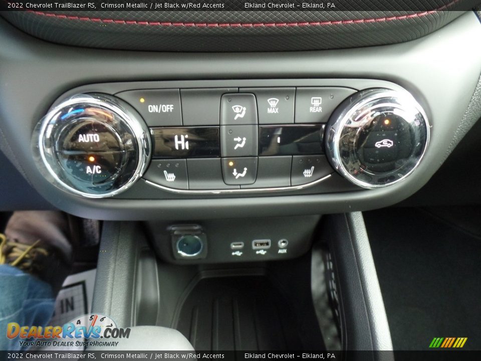 Controls of 2022 Chevrolet TrailBlazer RS Photo #32