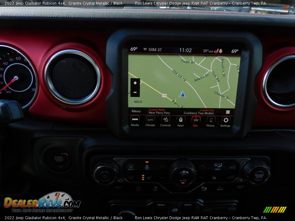 Navigation of 2022 Jeep Gladiator Rubicon 4x4 Photo #15