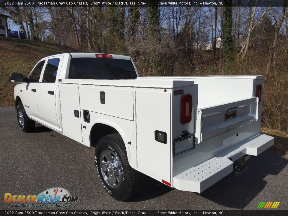 2022 Ram 2500 Tradesman Crew Cab Chassis Bright White / Black/Diesel Gray Photo #11