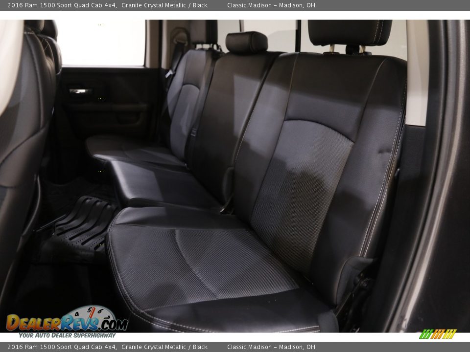 2016 Ram 1500 Sport Quad Cab 4x4 Granite Crystal Metallic / Black Photo #19