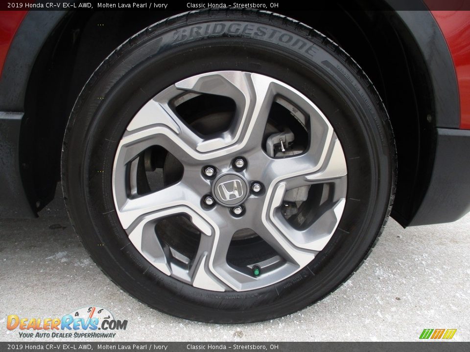 2019 Honda CR-V EX-L AWD Molten Lava Pearl / Ivory Photo #5