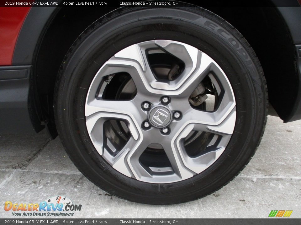 2019 Honda CR-V EX-L AWD Molten Lava Pearl / Ivory Photo #11