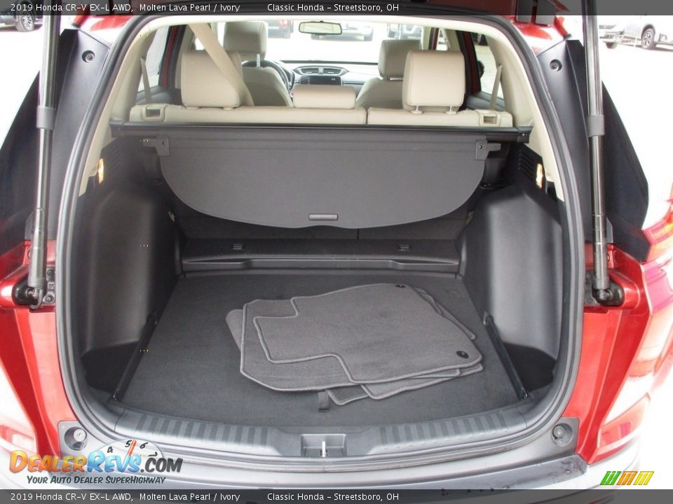 2019 Honda CR-V EX-L AWD Molten Lava Pearl / Ivory Photo #13