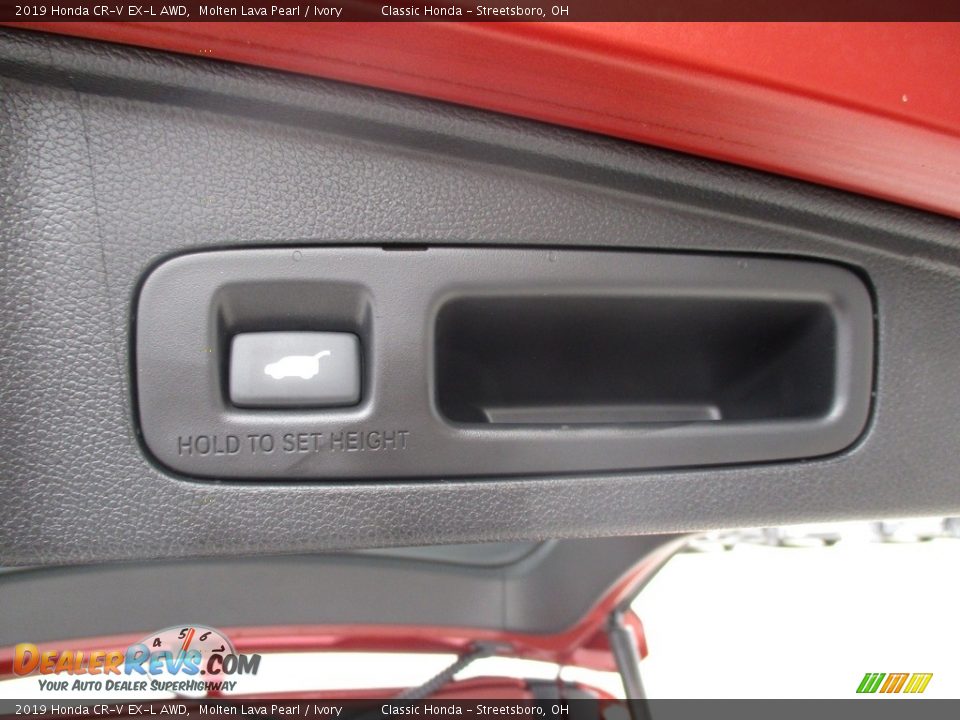 2019 Honda CR-V EX-L AWD Molten Lava Pearl / Ivory Photo #14
