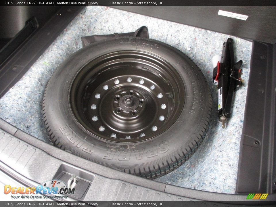 2019 Honda CR-V EX-L AWD Molten Lava Pearl / Ivory Photo #15