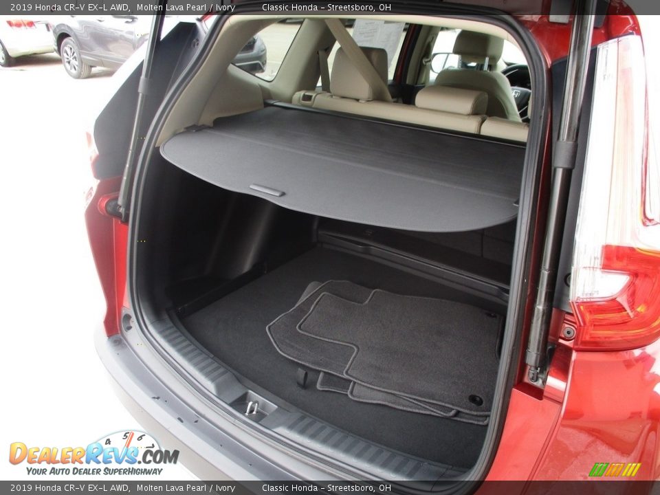 2019 Honda CR-V EX-L AWD Molten Lava Pearl / Ivory Photo #16