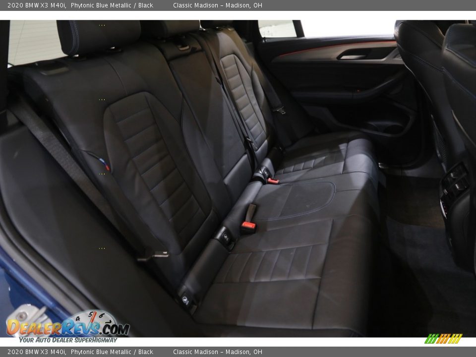 2020 BMW X3 M40i Phytonic Blue Metallic / Black Photo #19