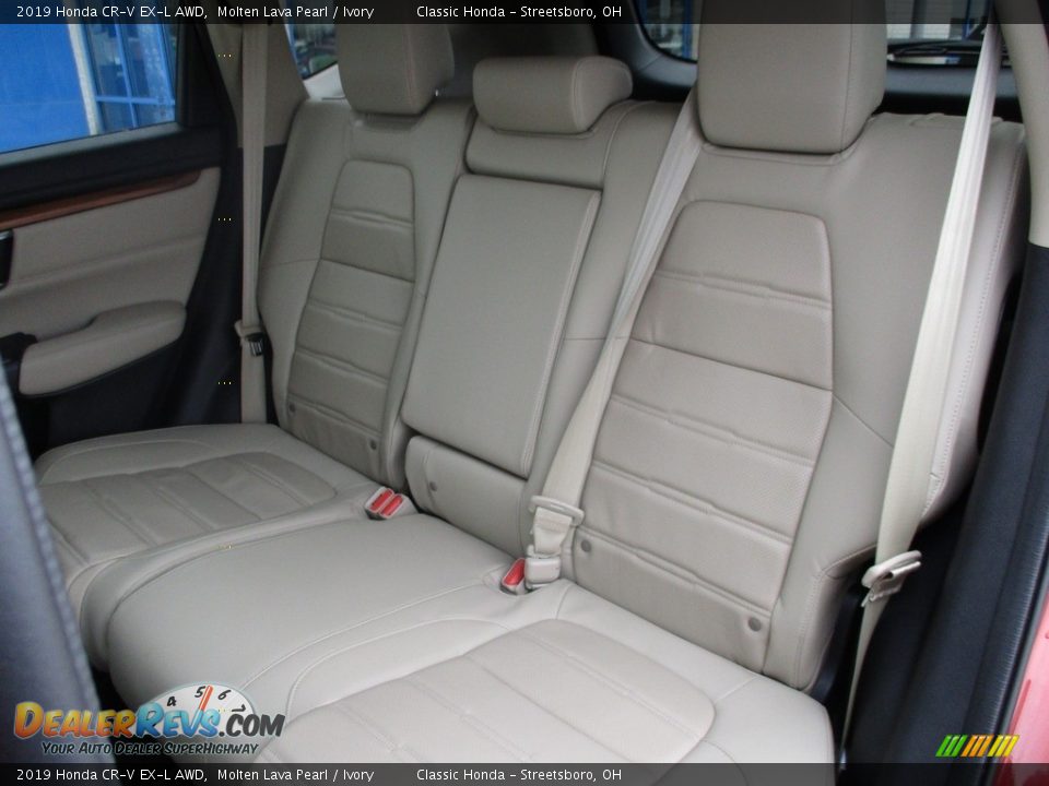 2019 Honda CR-V EX-L AWD Molten Lava Pearl / Ivory Photo #27