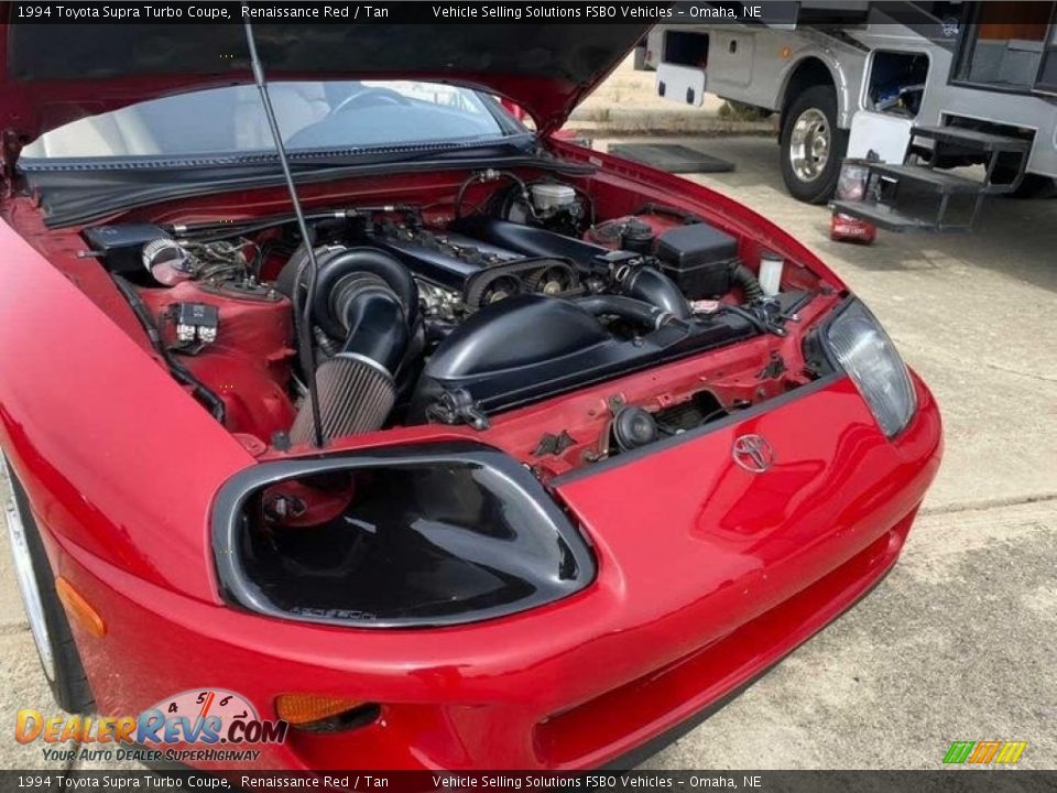 1994 Toyota Supra Turbo Coupe Renaissance Red / Tan Photo #1