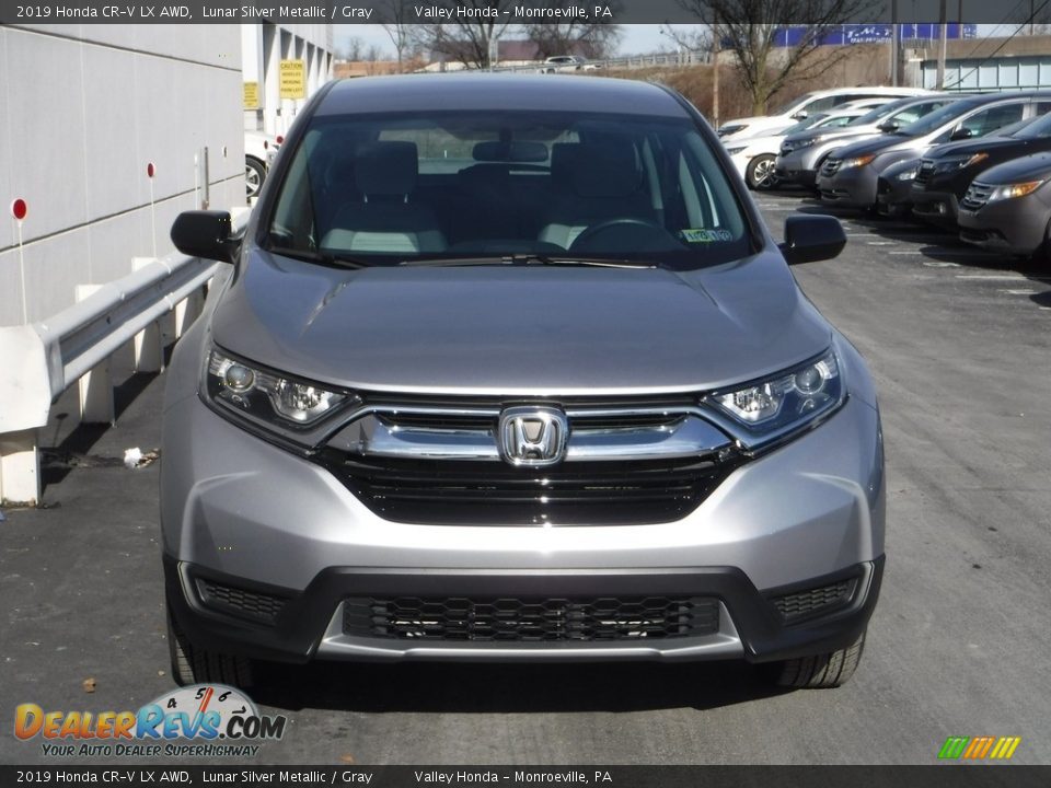 2019 Honda CR-V LX AWD Lunar Silver Metallic / Gray Photo #4