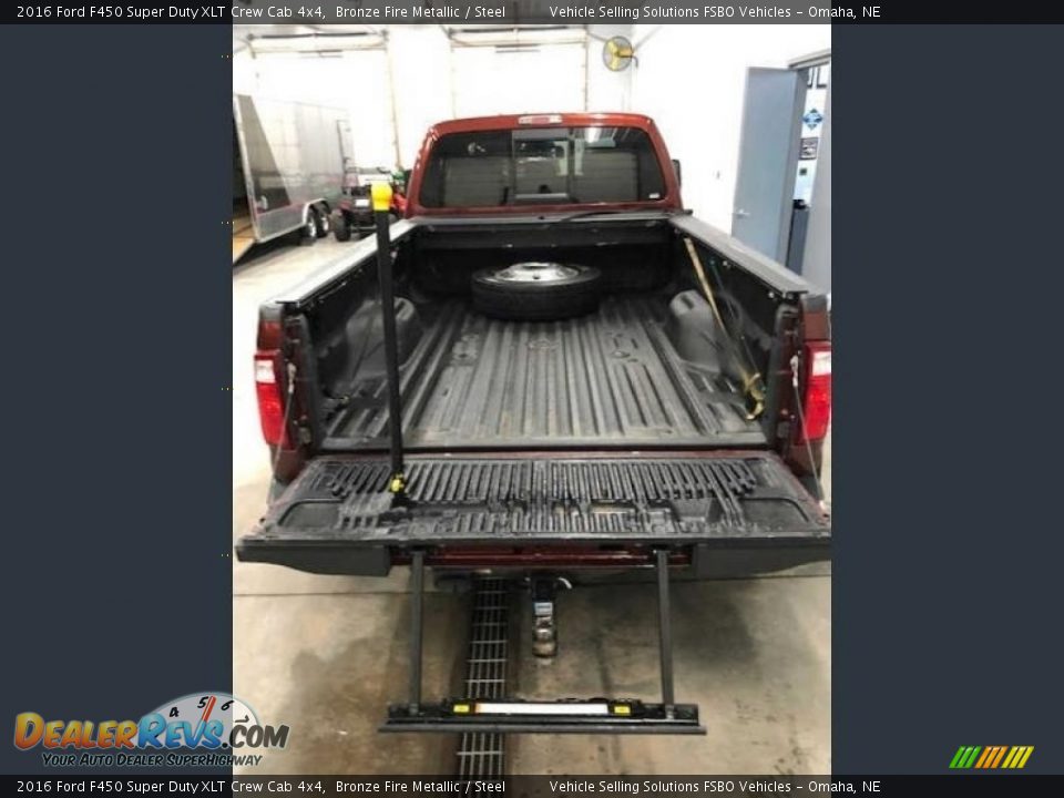 2016 Ford F450 Super Duty XLT Crew Cab 4x4 Bronze Fire Metallic / Steel Photo #6