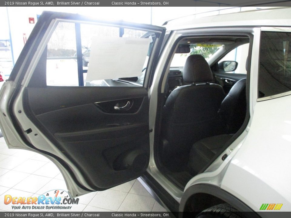 2019 Nissan Rogue SL AWD Brilliant Silver / Charcoal Photo #24